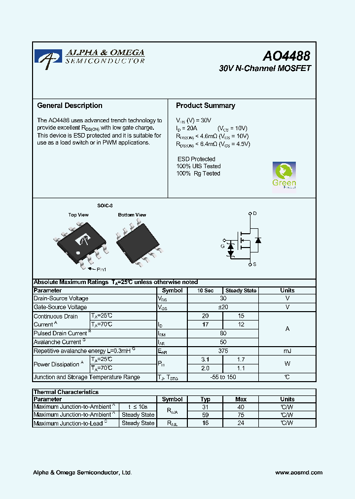 AO4488_7509450.PDF Datasheet