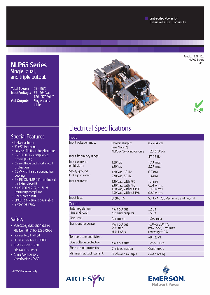 NLP65-7608G_7515236.PDF Datasheet