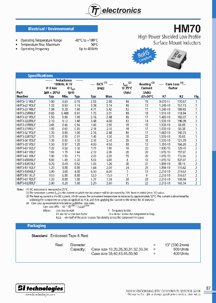 M7050100LFTR13_7522061.PDF Datasheet