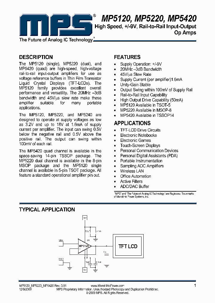 MP5420_7534546.PDF Datasheet