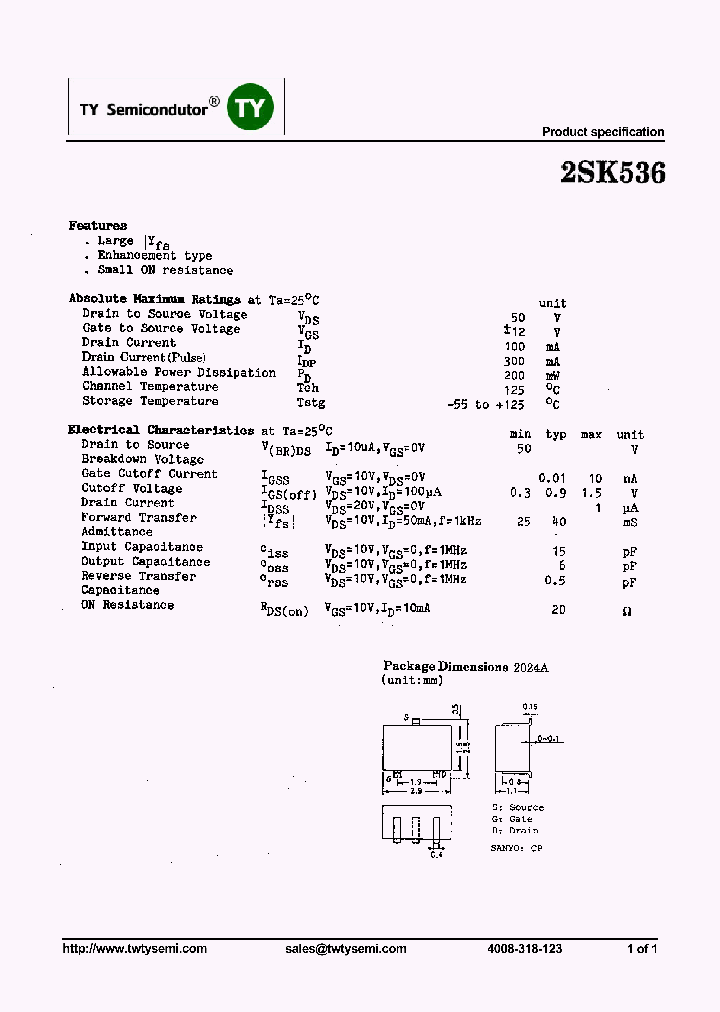 2SK536_7538549.PDF Datasheet