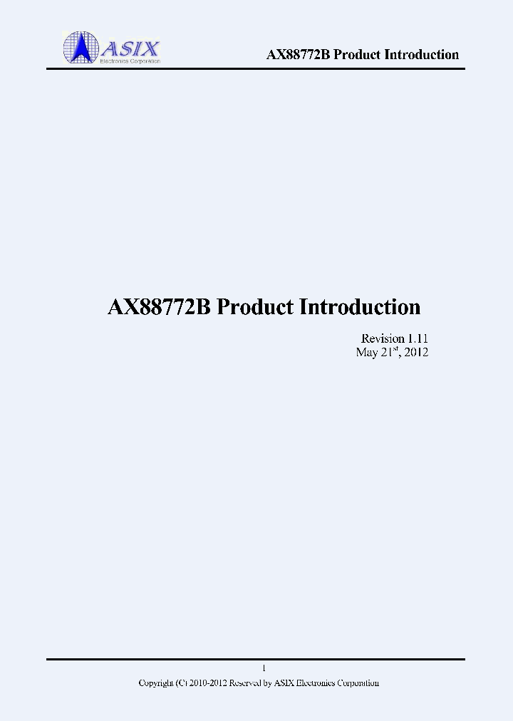 AX88772B_7543075.PDF Datasheet