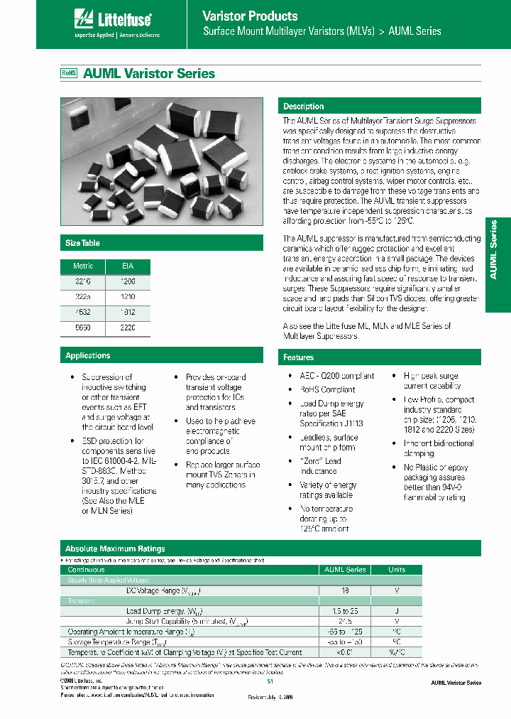 V18AUMLA2220H_7550348.PDF Datasheet