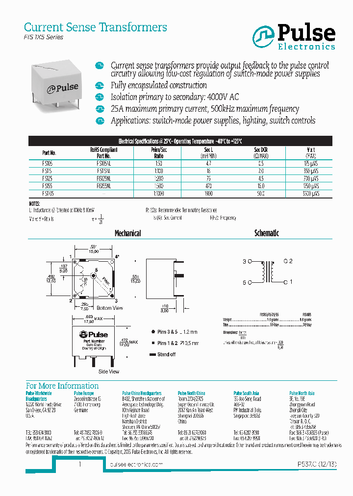 FIS125_7550503.PDF Datasheet