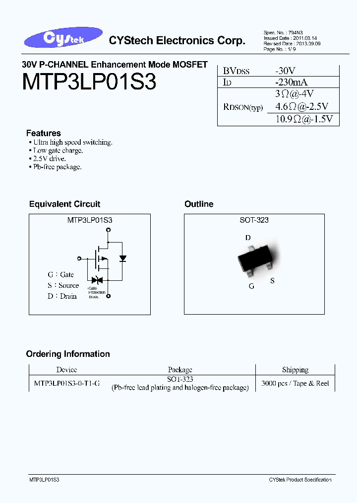 MTP3LP01S3-0-T1-G_7554076.PDF Datasheet