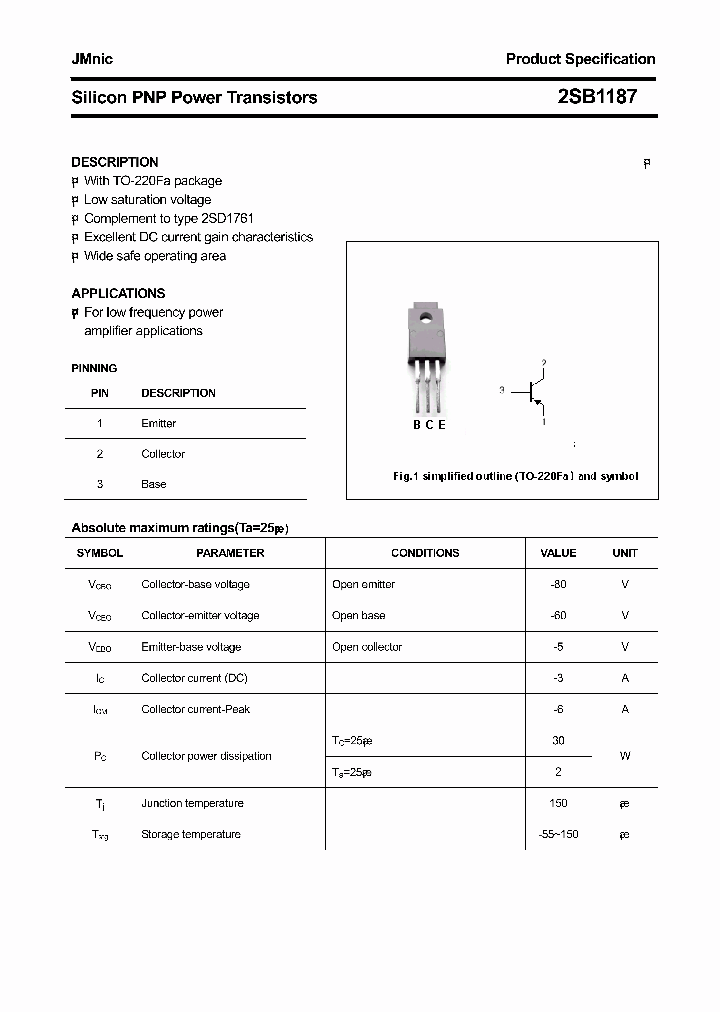 2SB1187_7561376.PDF Datasheet