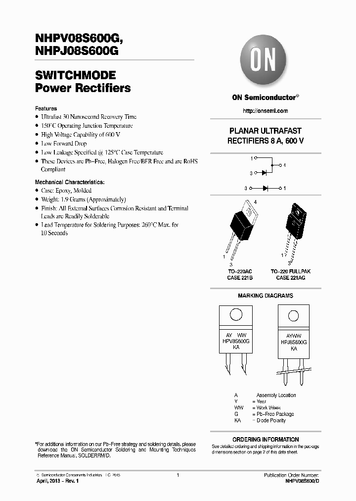 NHPV08S600G_7563634.PDF Datasheet