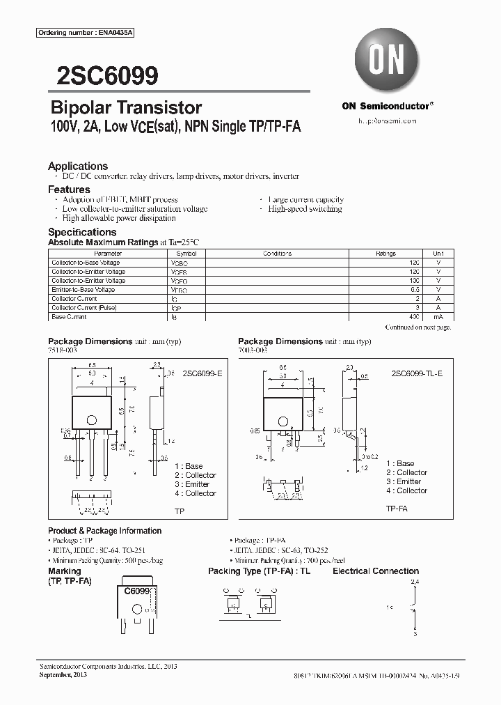 2SC6099-E_7564947.PDF Datasheet