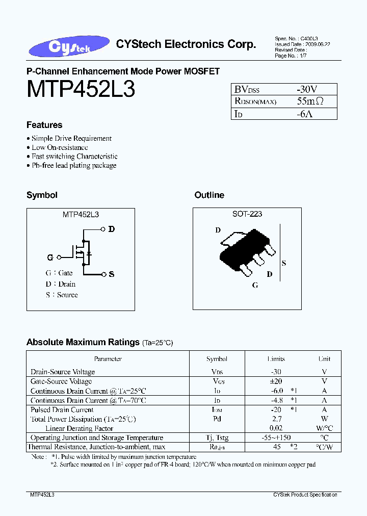 MTP452L3_7566103.PDF Datasheet