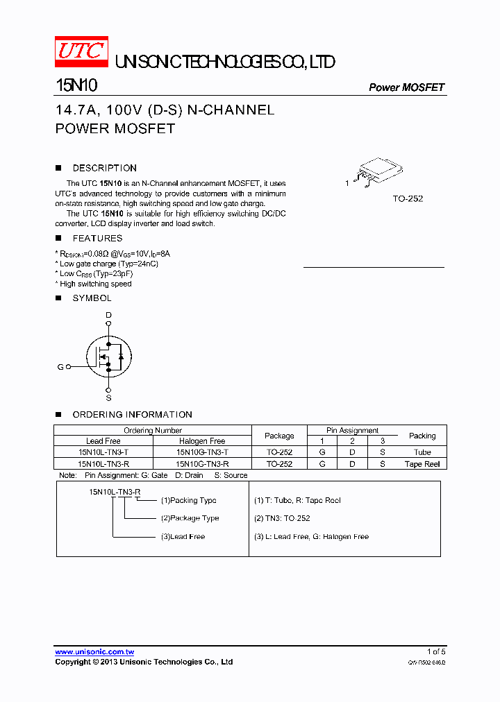 15N10_7572355.PDF Datasheet