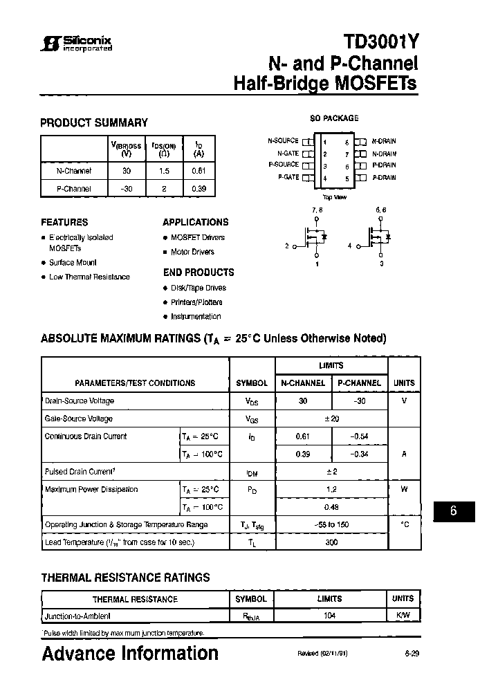 TD3001Y-1T1_7572394.PDF Datasheet