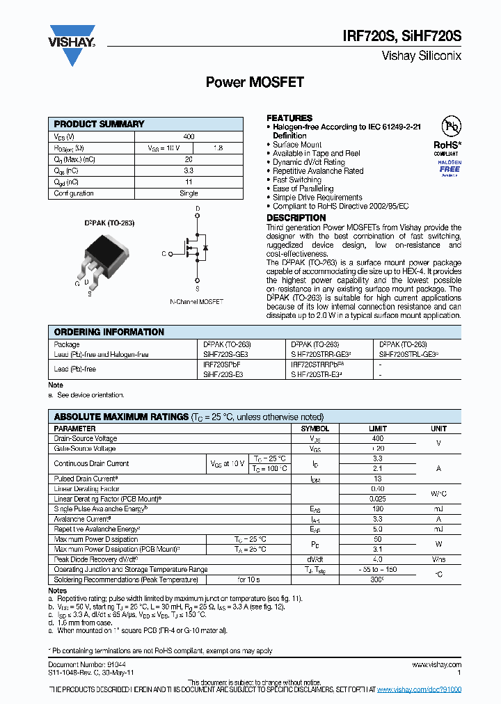 IRF720S_7574338.PDF Datasheet