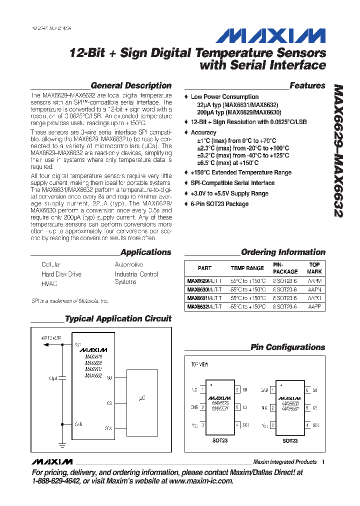 MAX6630MUT-T_7574653.PDF Datasheet