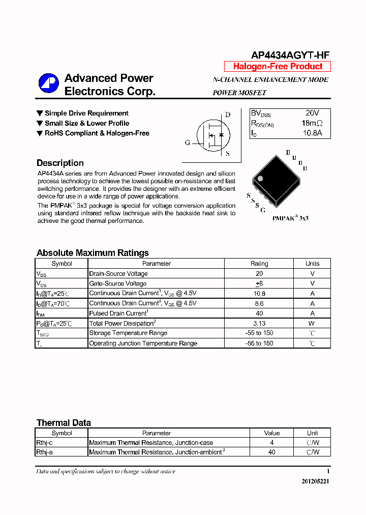 AP4434AGYT-HF_7576523.PDF Datasheet