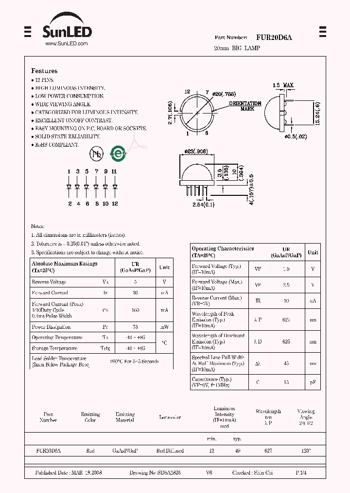 FUR20D6A_7584446.PDF Datasheet