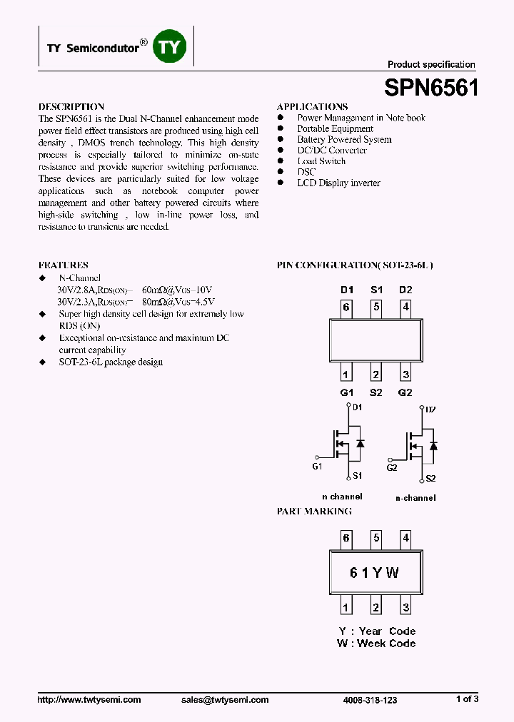 SPN6561S26RG_7584914.PDF Datasheet