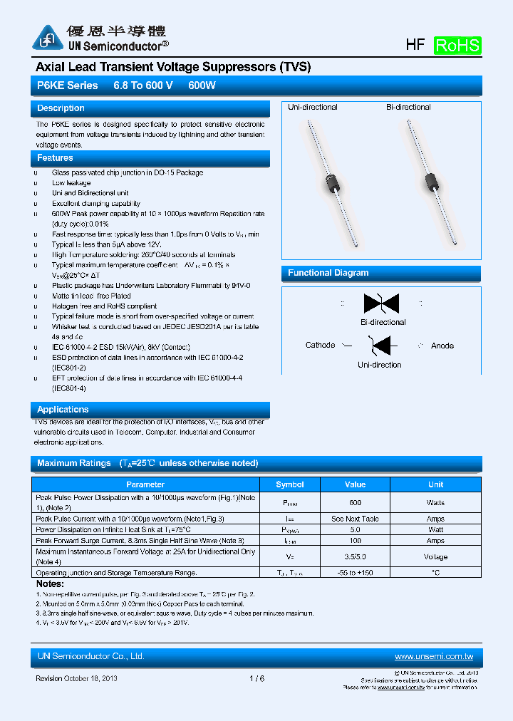 P6KE_7586799.PDF Datasheet