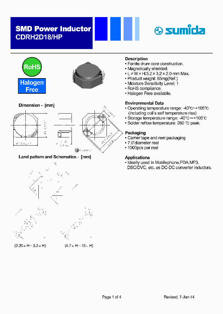 CDRH2D18HPNP-100NC_7593509.PDF Datasheet