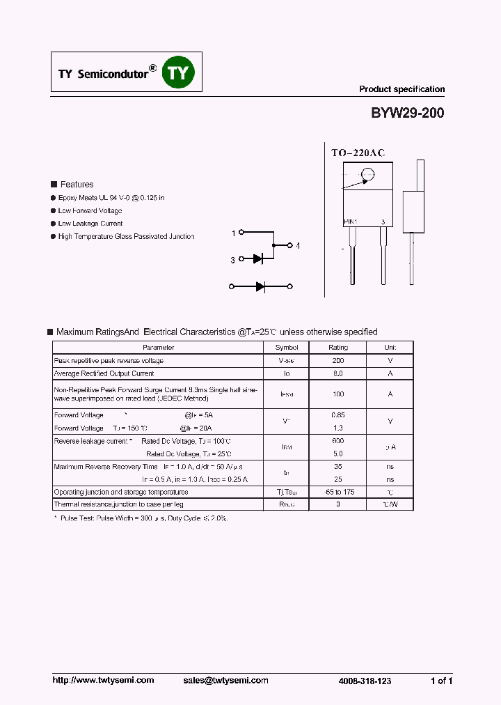 BYW29-200_7598893.PDF Datasheet