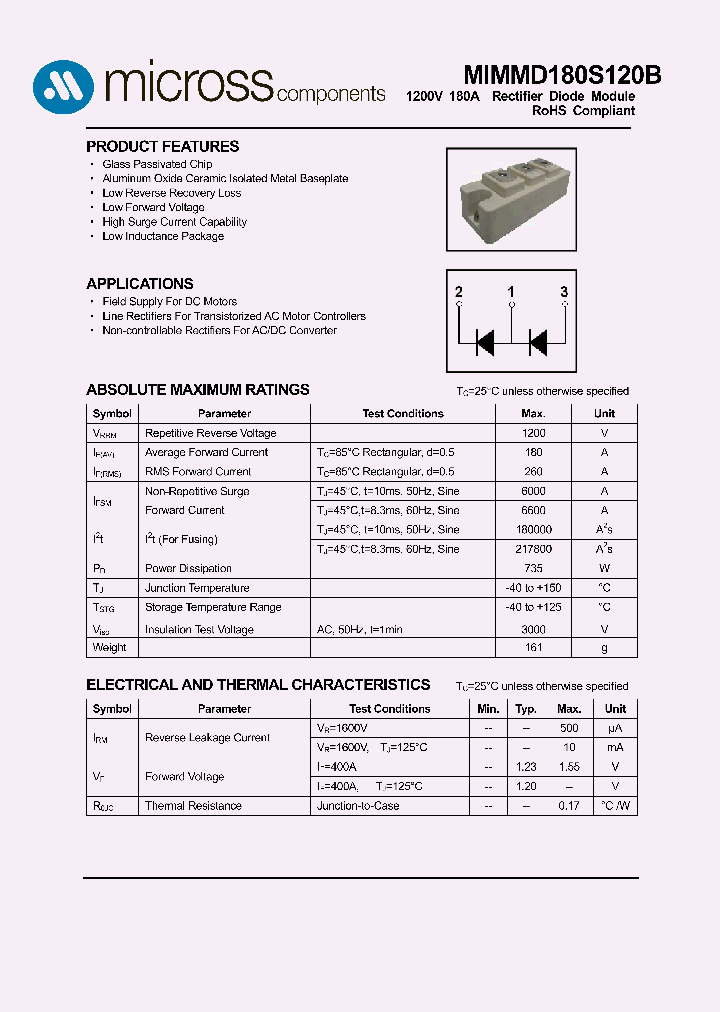 MIMMD180S120B_7601324.PDF Datasheet