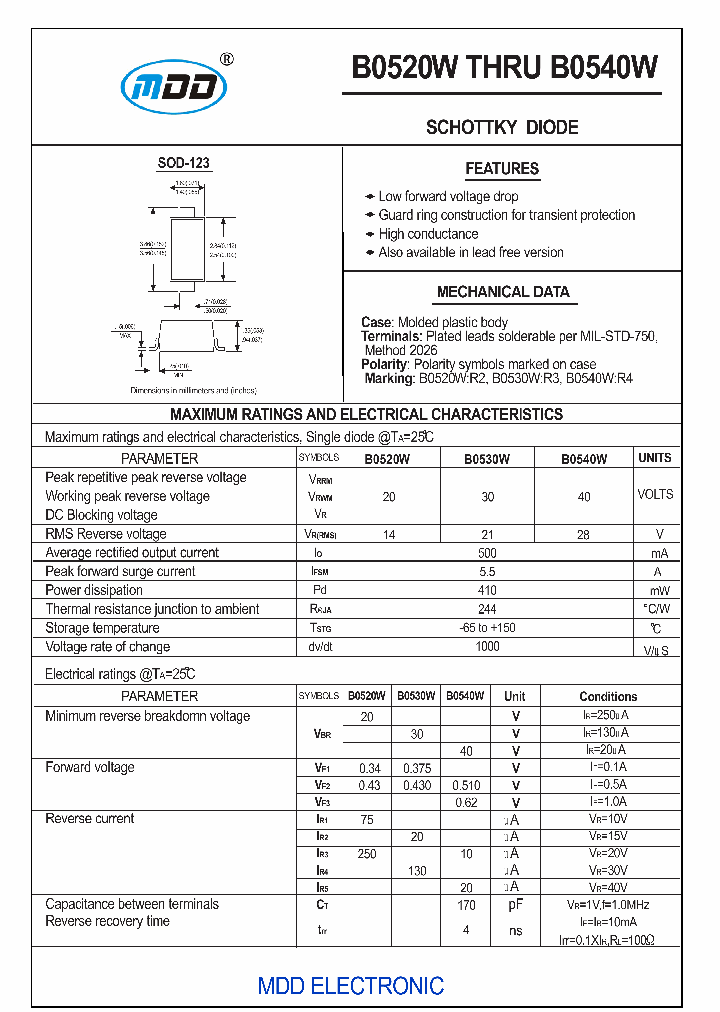 B0540W_7608392.PDF Datasheet
