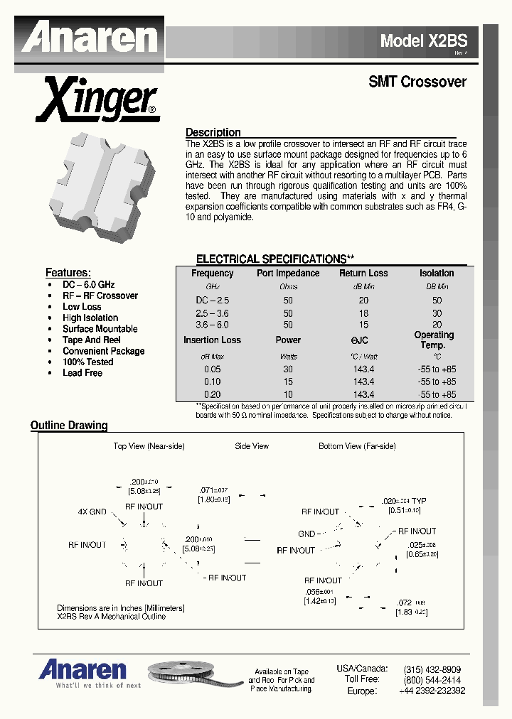 X2BS14_7610503.PDF Datasheet