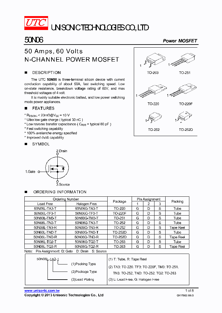50N06G-TQ2-R_7614158.PDF Datasheet