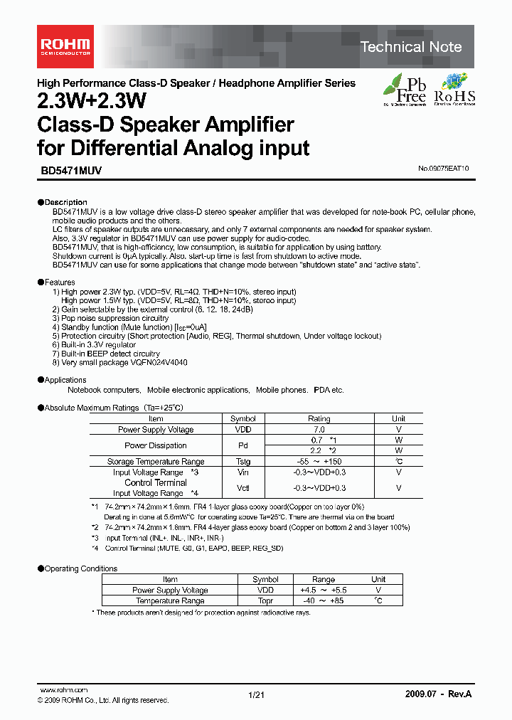 BD5471MUV_7617911.PDF Datasheet