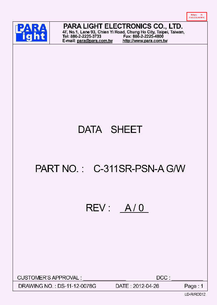 C-311SR-PSN-A_7619898.PDF Datasheet