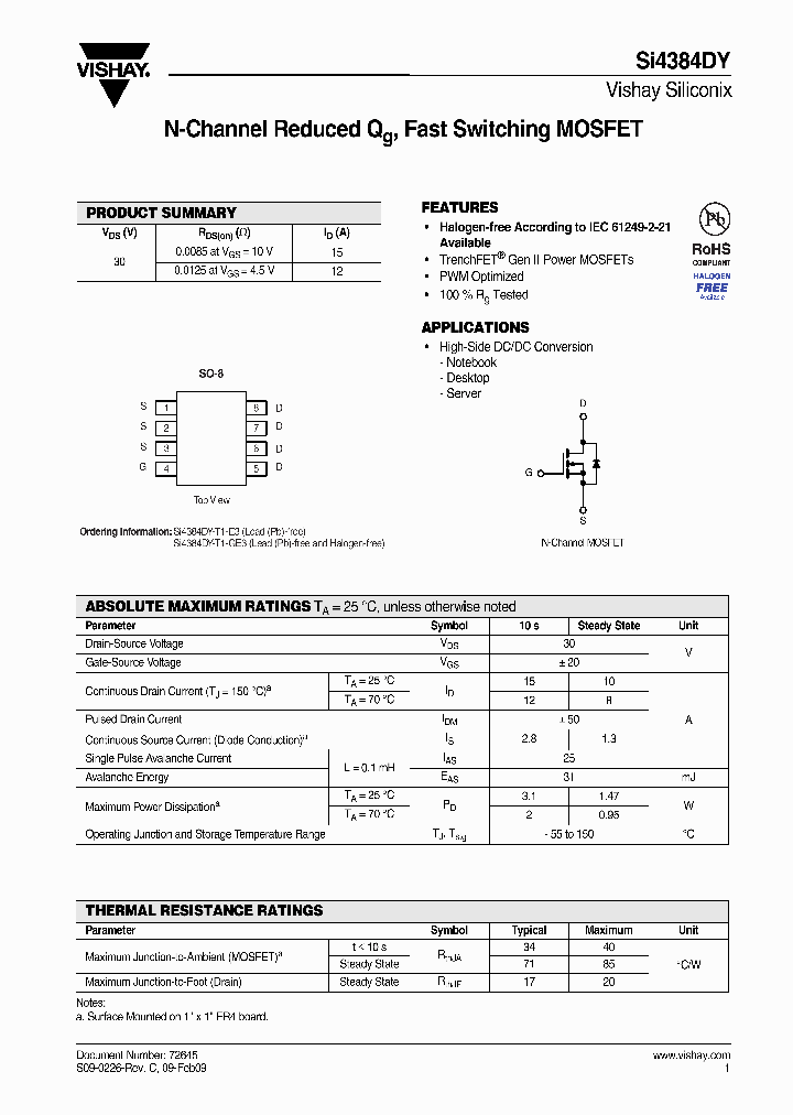 SI4384DY_7642313.PDF Datasheet