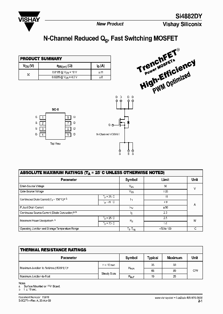 SI4882DY-T1-E3_7642369.PDF Datasheet