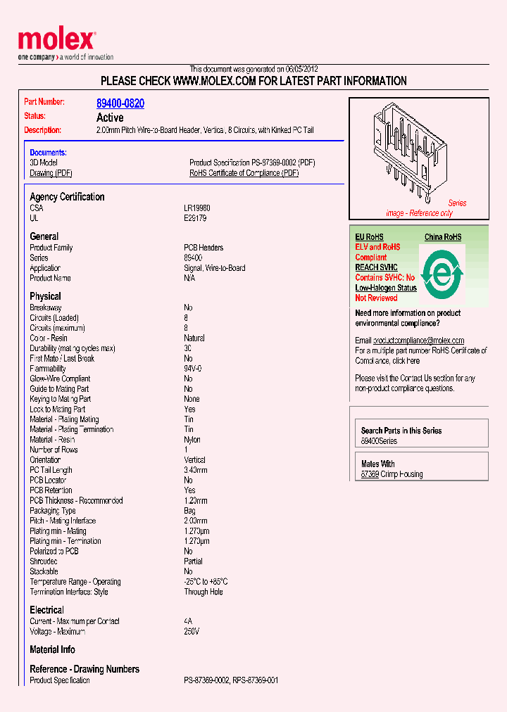 89400-0820_7645025.PDF Datasheet
