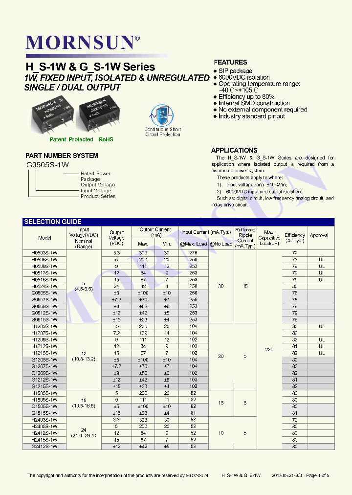 G1212S-1W_7651268.PDF Datasheet