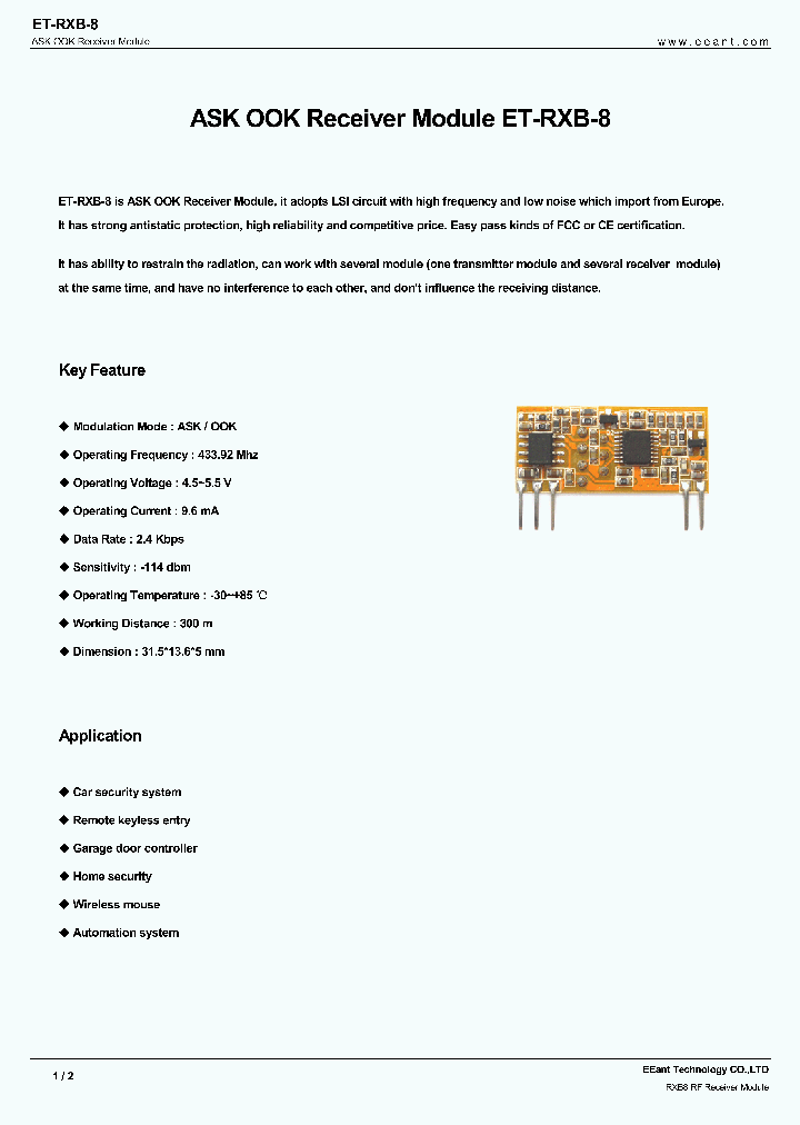 RXB8_7660996.PDF Datasheet