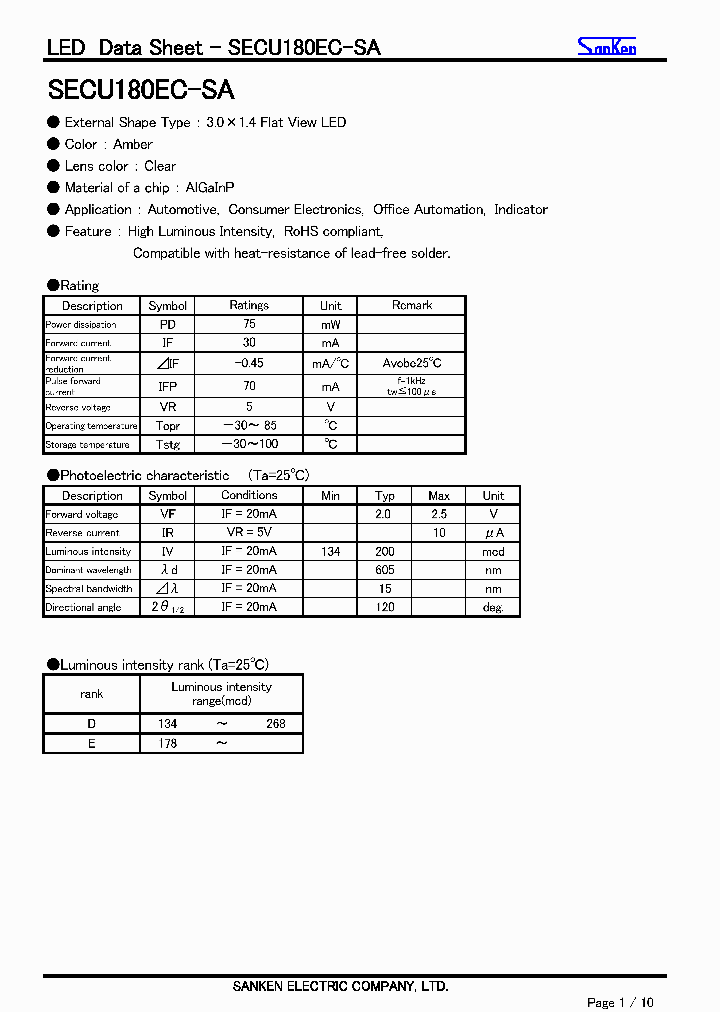 SECU180EC-SA_7661144.PDF Datasheet