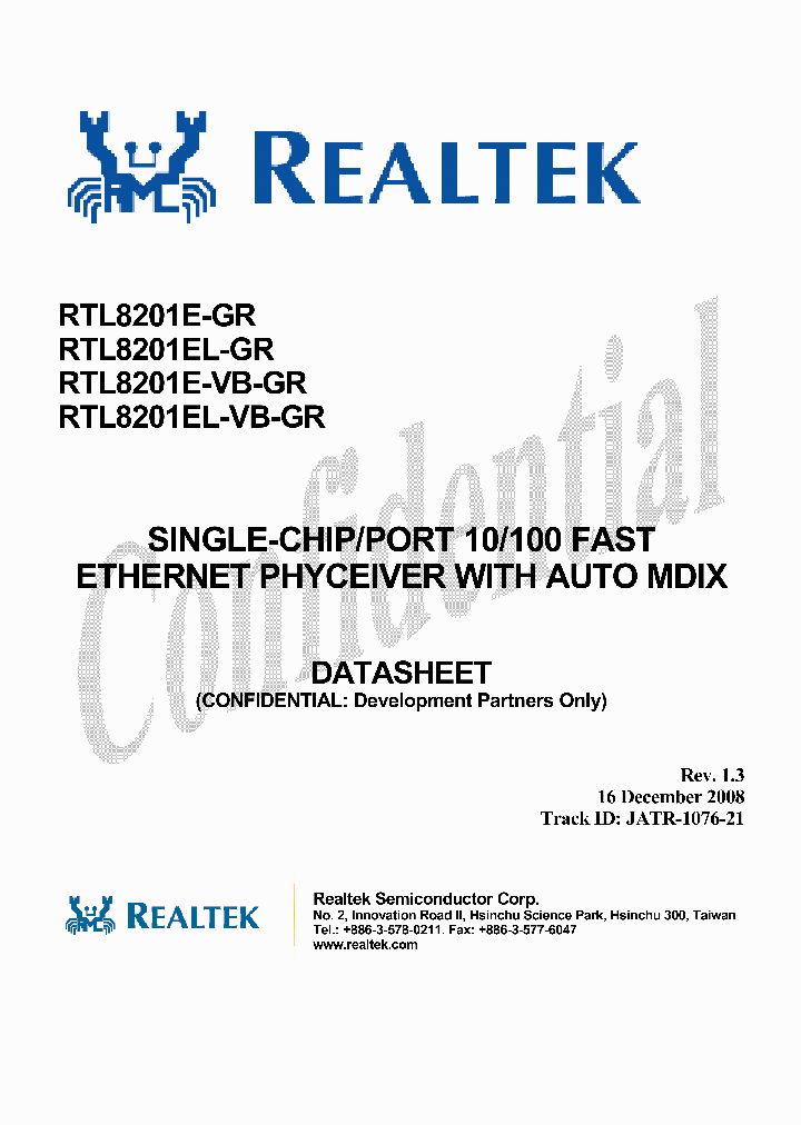 RTL8201E-GR_7671317.PDF Datasheet