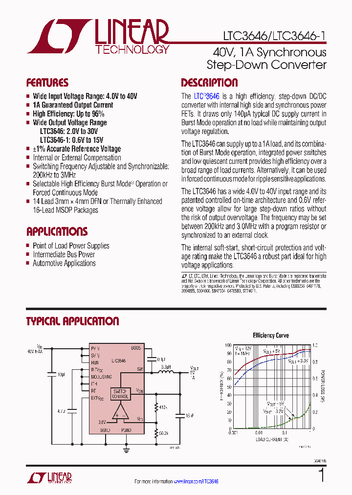 LTC3646_7679147.PDF Datasheet