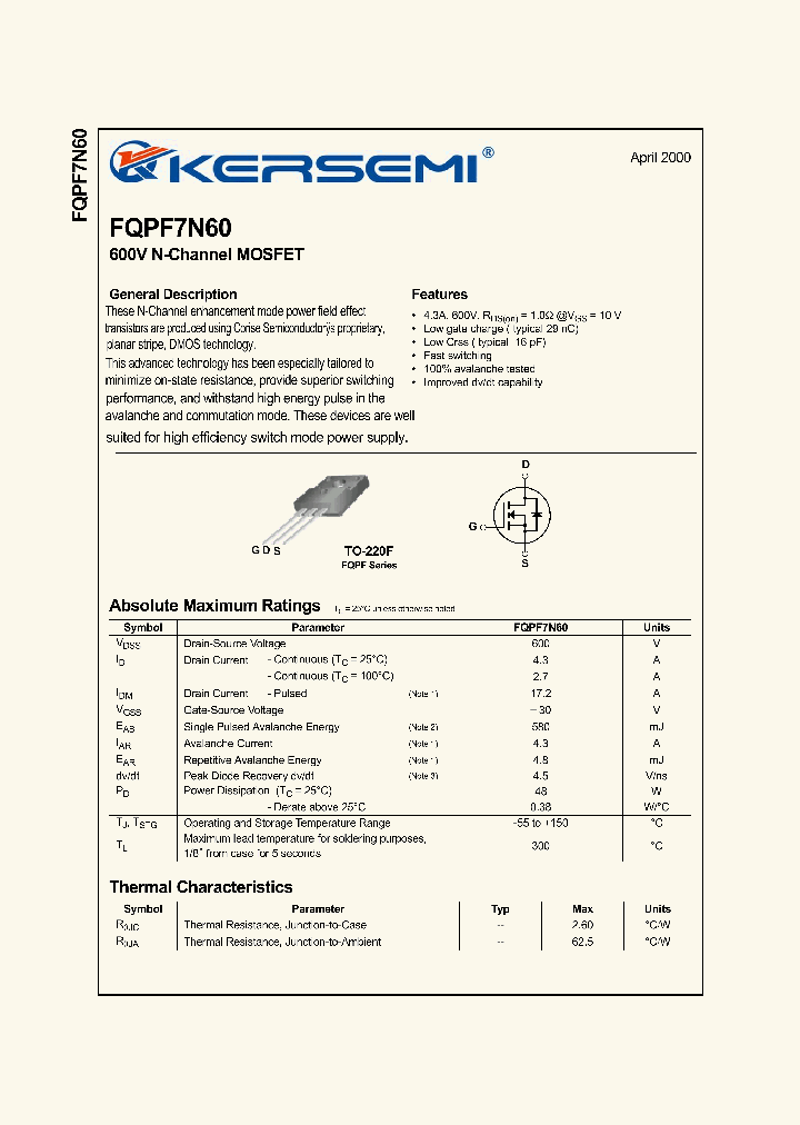 FQPF7N60_7679608.PDF Datasheet