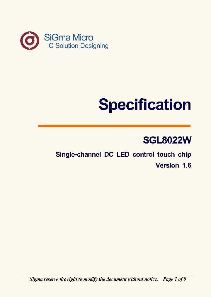 SGL8022W_7679843.PDF Datasheet