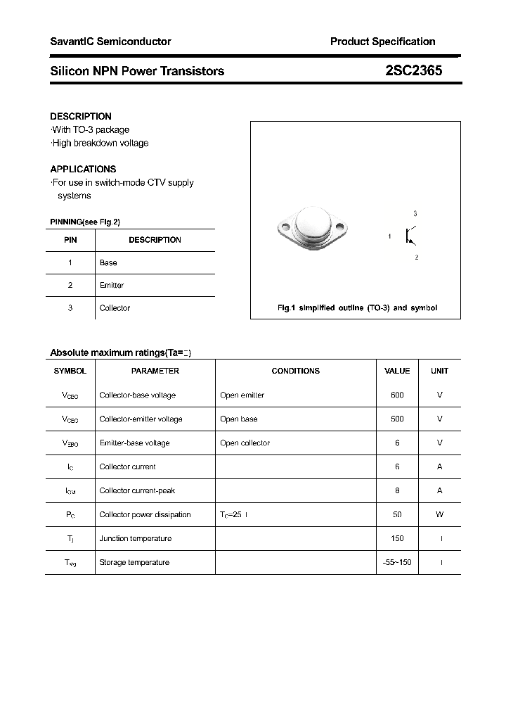 2SC2365_7680786.PDF Datasheet