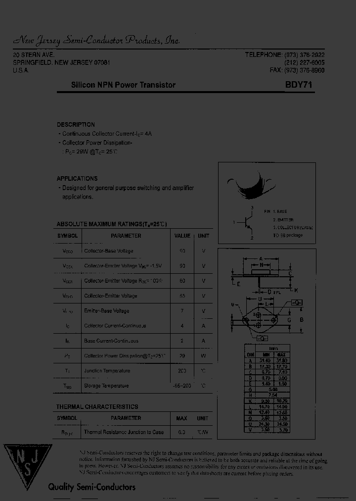 BDY71_7687953.PDF Datasheet