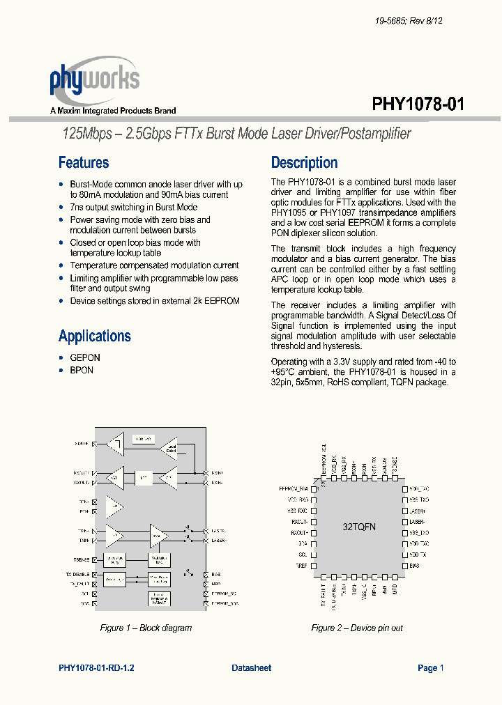 PHY1078-01_7689991.PDF Datasheet