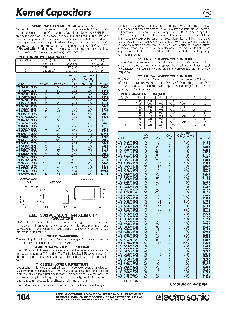 C0603C104K4RACTU_7689510.PDF Datasheet