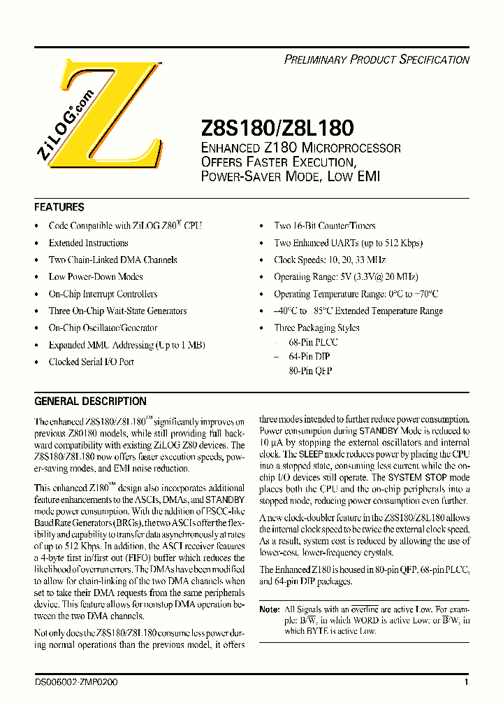 Z8S18020VSG_7704962.PDF Datasheet