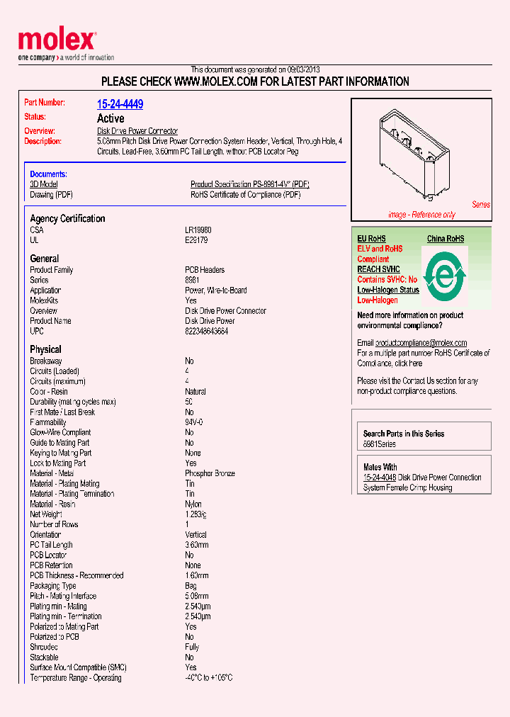 A-8981-4V-LF_7720772.PDF Datasheet