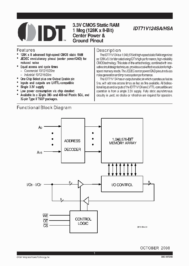 IDT71V124SA12PHGI_7722024.PDF Datasheet