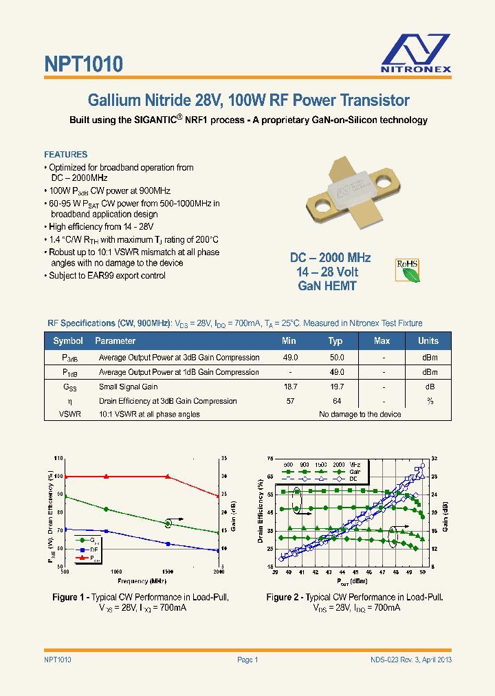NPT1010_7726691.PDF Datasheet