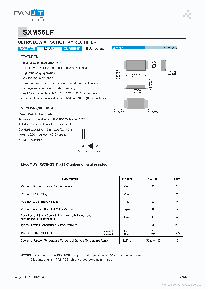 SXM56LF_7733422.PDF Datasheet