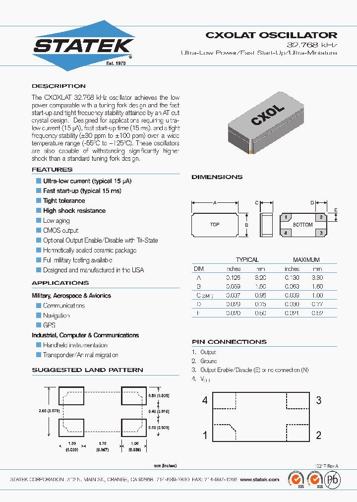 CXOLAT_7732886.PDF Datasheet