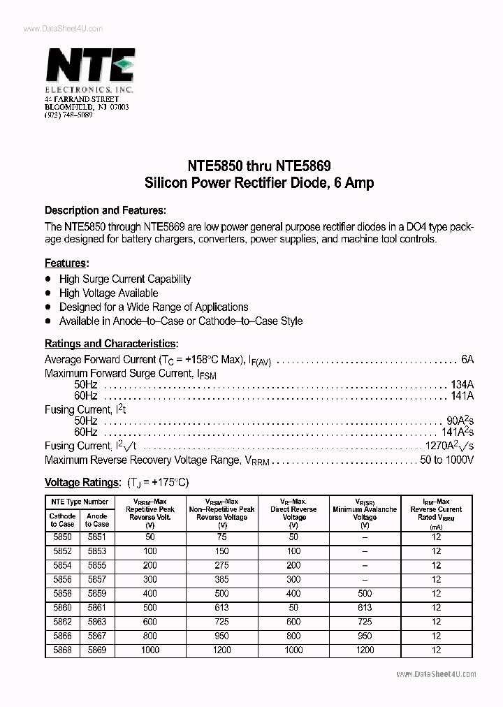 NTE5869_7741116.PDF Datasheet